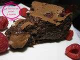 Meurtrier fondant chocolat noir et framboises