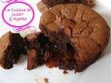 Moelleux au chocolat et son coeur fondant au Caramel de pommes au Feu Sacré