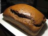 Moelleux cake au chocolat noir, miel et ricotta