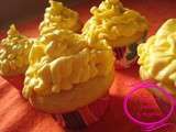 Moelleux cupcakes au citron avec son topping à la crème au beurre