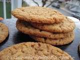 Peanut butter cookies au beurre de cacahuète (arachide)