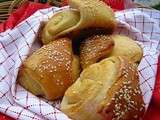 Petits pains briochés au lait fermenté (lait de babeurre, Iben, lait ribot)