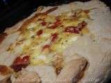 Quiche aux poivrons rouges rôtis feta et épices de la forêt boréale