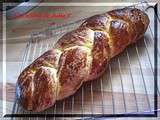 Brioche tressée à la main (confection en images)