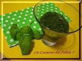 Coulis d’herbes fraîches pour salades, soupes, accompagnement