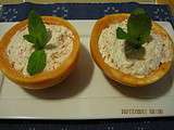 Pamplemousse crème thon crevettes