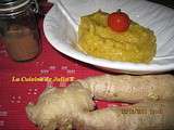 Purée de courge poivrée à l'érable