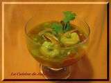 Soupe de crevettes à l'asiatique