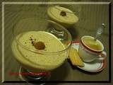 Verrine de mousse ultra légère (light) au café