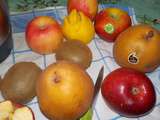 Dernière confiture de fin de saison: Pommes poires kiwis au Thermomix