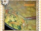 Curry de crevettes