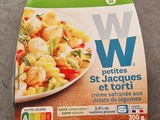 Je teste les plats cuisinés ww : Petites St Jacques et Torti