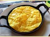 Omelette au fromage au four