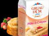 J'ai testé la préparation pour pâte à crêpes Gruau d'Or