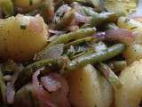 Salade de pommes de terre et de haricots verts