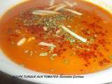 Soupe turque aux tomates - Domates Çorbası