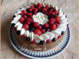 Cheesecake amandes et fruits rouges