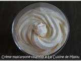 Crème mascarpone chantilly au thermomix