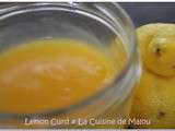 Lemon curd (ou crème au citron)