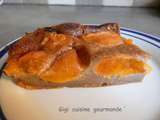 Clafouti chocolat et abricots frais au cake factory - Gigi cuisine pour vous