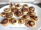 Escargots à la pâte à tartiner au cake factory - Gigi cuisine pour vous