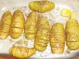 Pommes de terre au four en éventail Ingrédients