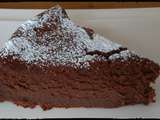Gâteau chocolat-ricotta