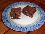 Brownies aux caramels beurre salé - chocolat blanc - noix