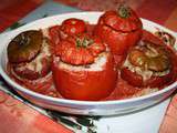 Tomates farcies au canard