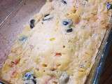 Cake olive tomate jambon au micro-ondes