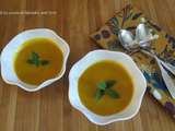 Duo canicule express, potage et tartines