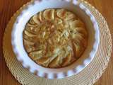 Gâteau aux pommes, pistaches et chocolat blanc