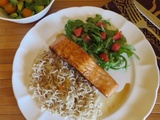 Vacances en cuisine 21- Pavés de saumon, façon teriyaki