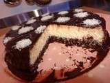 Cheesecake bounty - chocolat/noix de coco