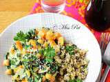 Curry végétarien de courge au quinoa