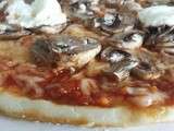 Pizza Champignons Frais / Brousse