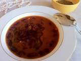 Haricots rouges sauce tomate et huile d'olive