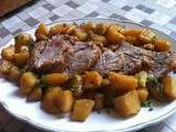 Quasi de veau et ses pommes de terre rôties