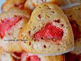 Muffin aux fraises et amandes