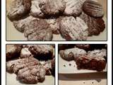 Biscuits crousti-moelleux au chocolat