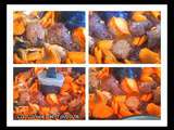 Boeufs carotte, champignon à l'actifry