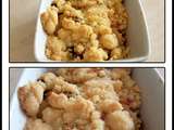 Crumble pommes figues