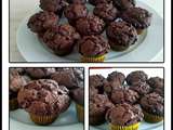 Muffins corsés au chocolat