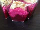 Verrine de betteraves acidulees Pour 4