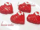 Biscuits en coeur pour le st valentin