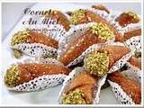 Gâteau Algérien les cornets au miel