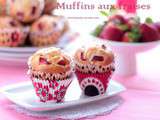 Muffin moelleux aux fraises
