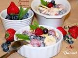 Salade de fruits au yaourt