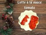 Lotte à la sauce tomate