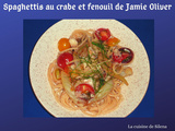 Spaghettis au crabe et fenouil de Jamie Oliver